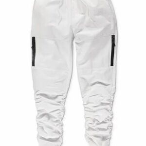 American Stitch Ivory Cargo Pants with Dark Accents